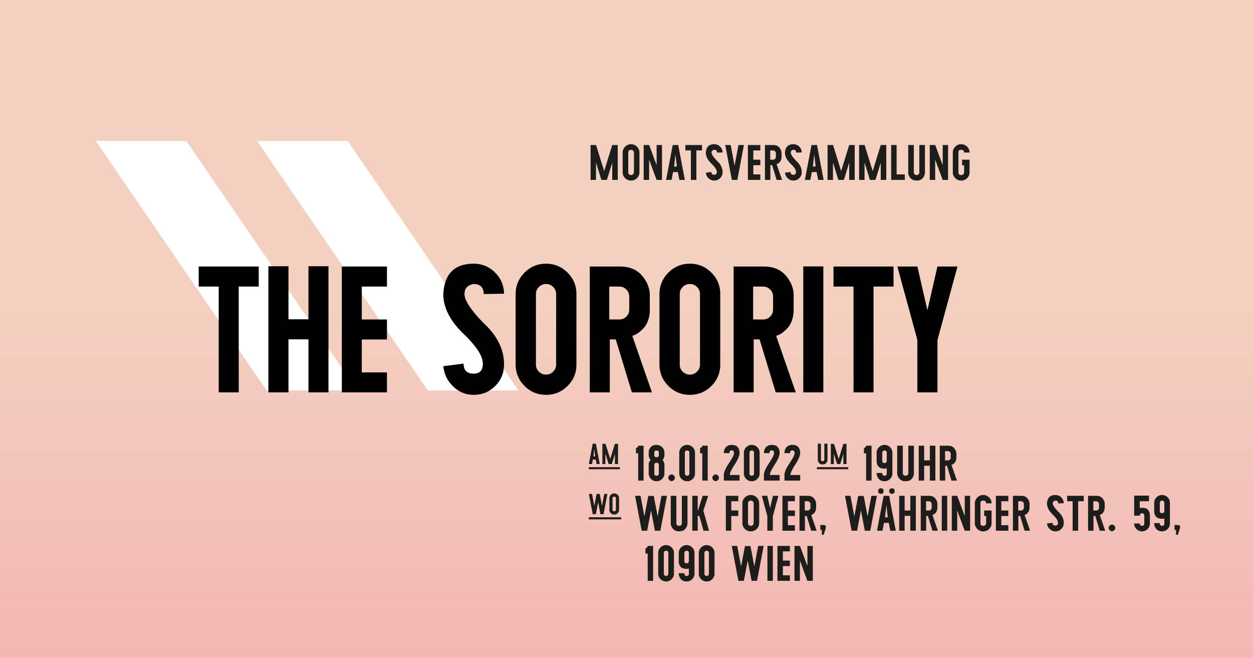 Sorority MV im Jänner 2022